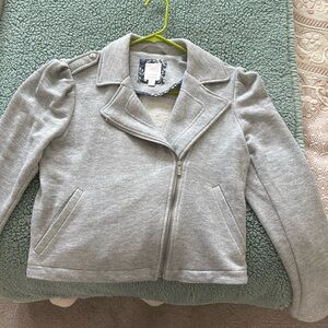 Jacket, soft gray versatile bomber jacket, Lauren Conrad, size smalll